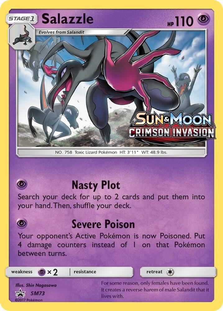 Salazzle - SM73 (Prerelease), SM Promos SM73