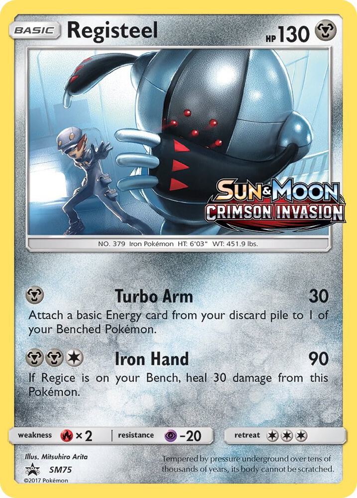 Registeel - SM75 (Prerelease), SM Promos SM75