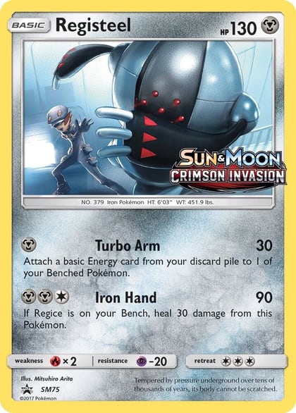 Registeel - SM75 (Prerelease), SM Promos SM75