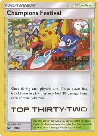 Champions Festival - SM78 (World Championships 2017) [Top Thirty-Two], SM Promos SM78