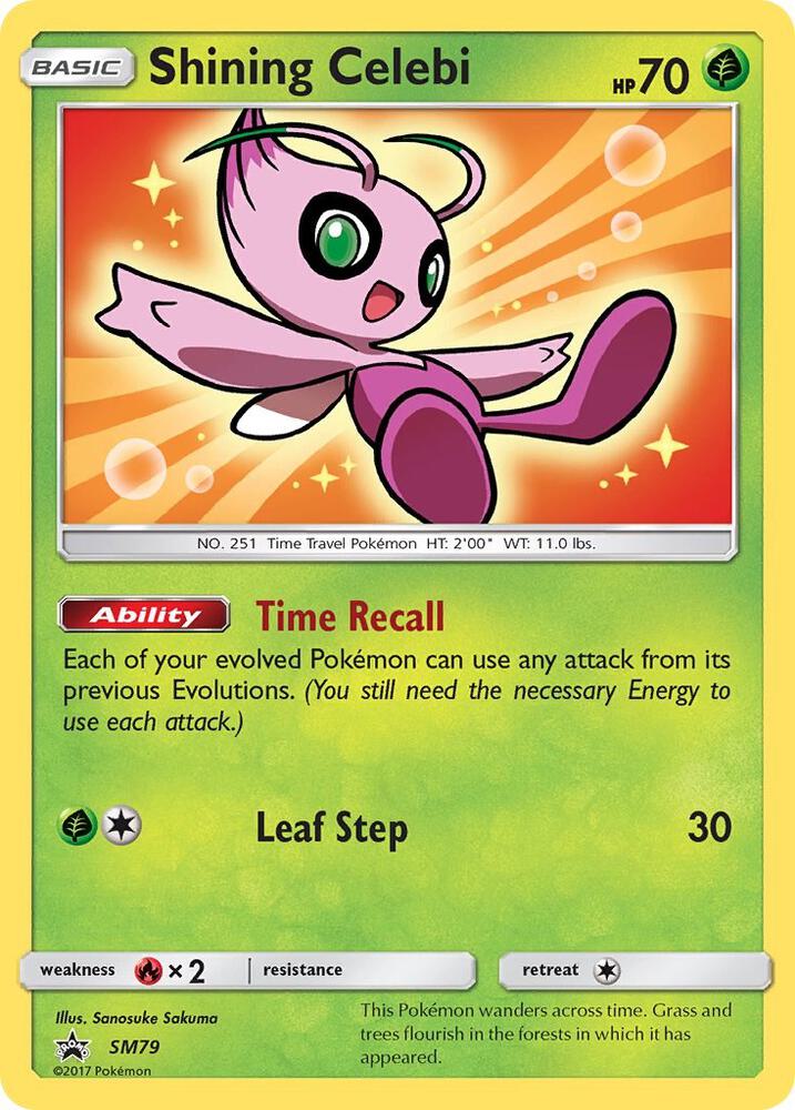 Shining Celebi - SM79, SM Promos SM79