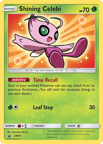 Shining Celebi - SM79, SM Promos SM79