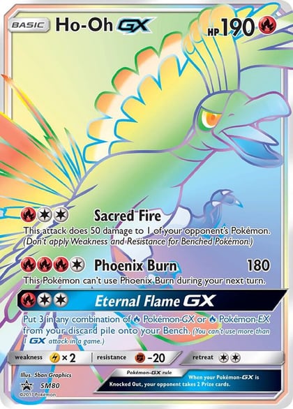 Ho-Oh GX - SM80, SM Promos SM80