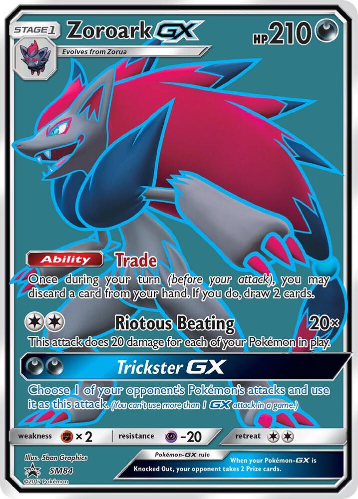 Zoroark GX - SM84, SM Promos SM84