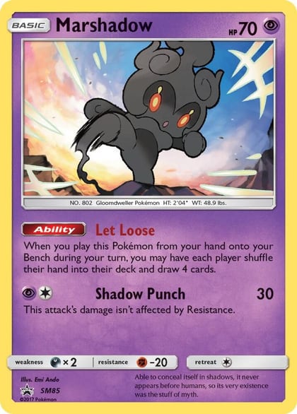 Marshadow - SM85, SM Promos SM85
