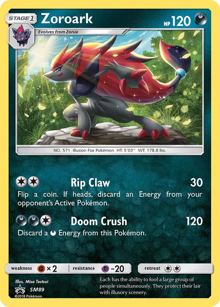 Zoroark - SM89, SM Promos SM89