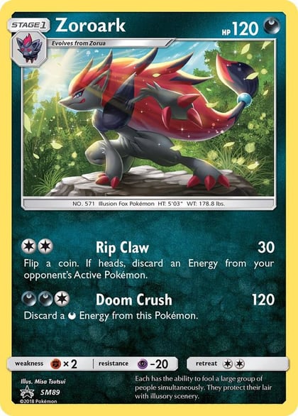 Zoroark - SM89, SM Promos SM89