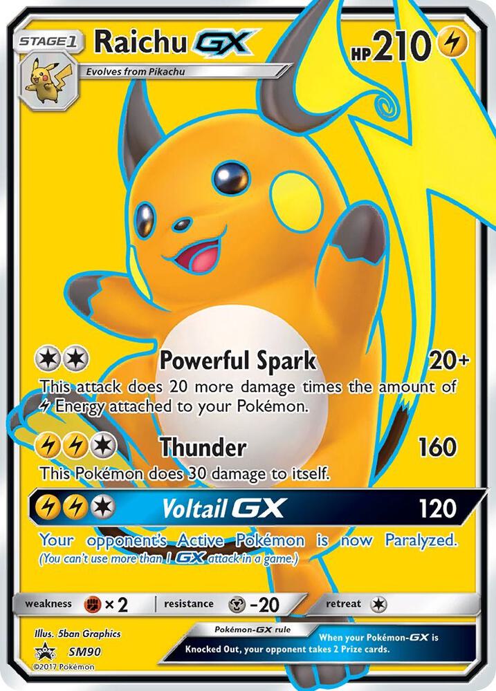 Raichu GX - SM90, SM Promos SM90