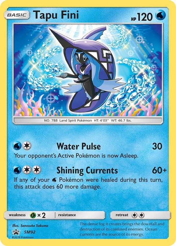 Tapu Fini - SM92, SM Promos SM92