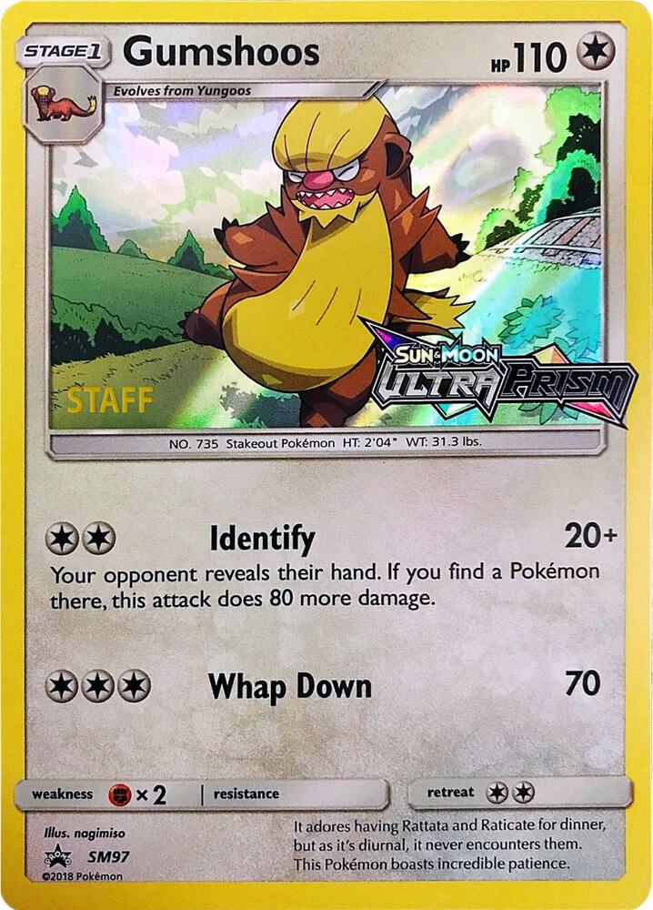 Gumshoos - SM97 (Prerelease) [Staff], SM Promos SM97
