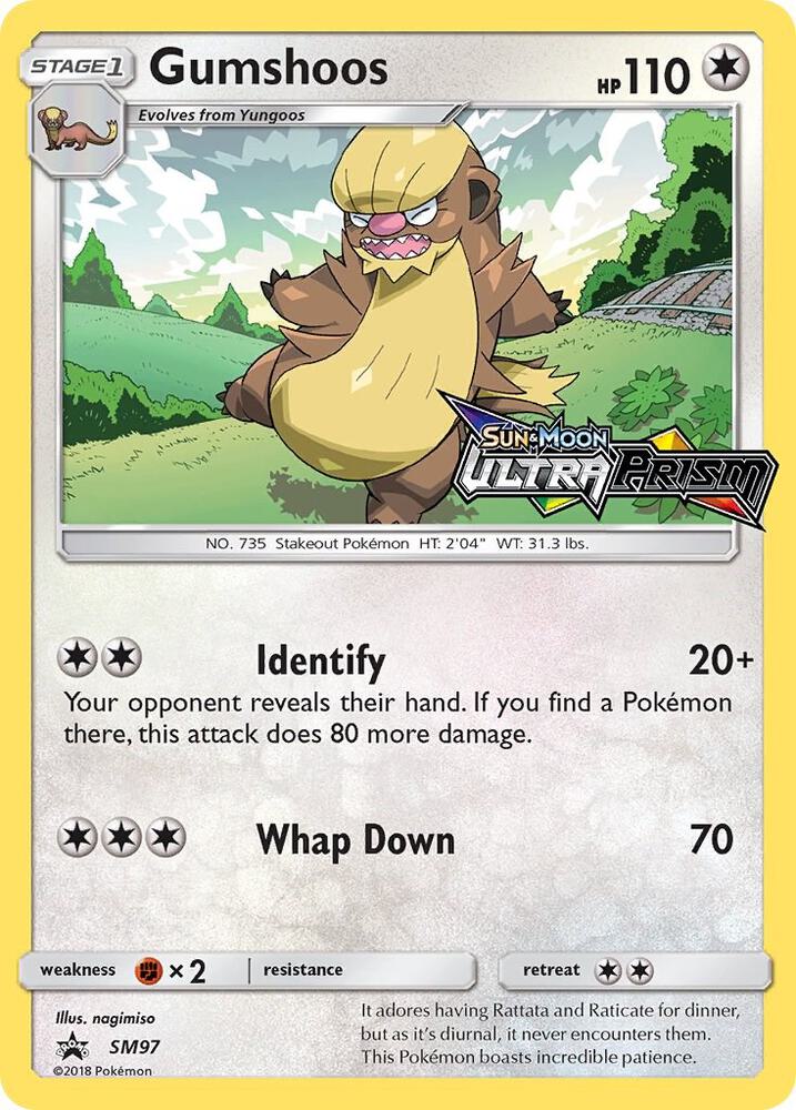 Gumshoos - SM97 (Prerelease), SM Promos SM97