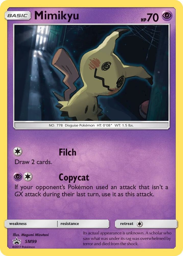 Mimikyu - SM99, SM Promos SM99