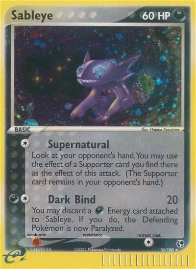 Sableye, Sandstorm 10/100