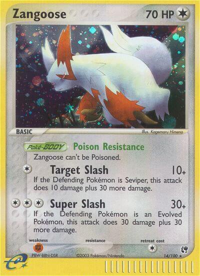 Zangoose, Sandstorm 14/100