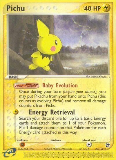 Pichu, Sandstorm 20/100