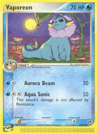 Vaporeon, Sandstorm 25/100