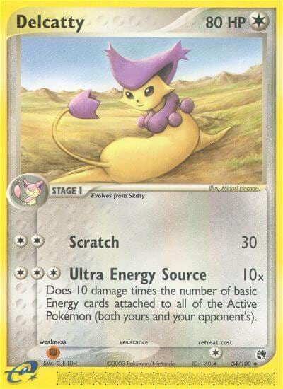 Delcatty, Sandstorm 34/100
