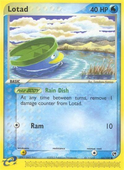 Lotad - 66/100, Sandstorm 66/100