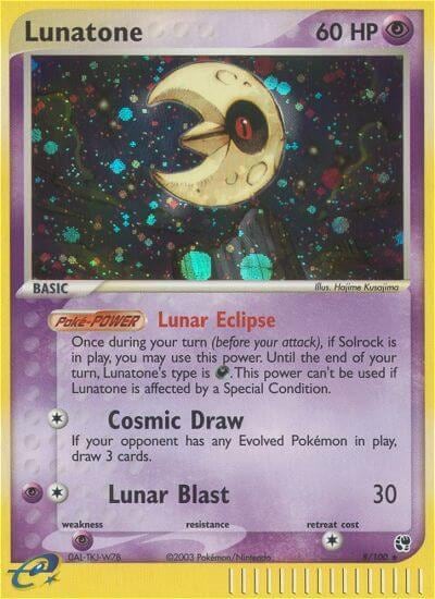 Lunatone, Sandstorm 8/100
