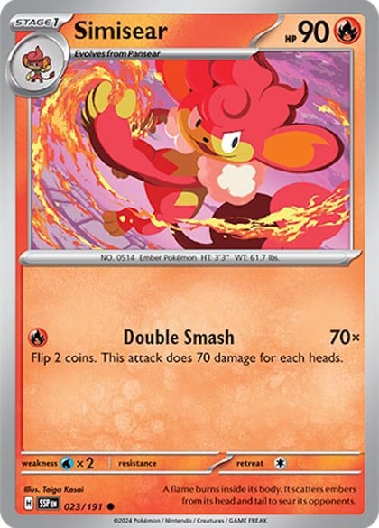 Simisear, SV08: Surging Sparks 023/191