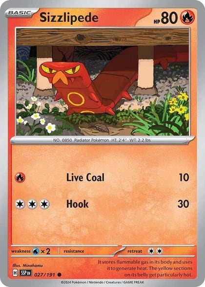 Sizzlipede, SV08: Surging Sparks 027/191