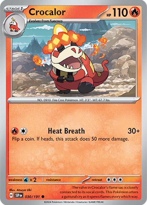 Crocalor, SV08: Surging Sparks 030/191