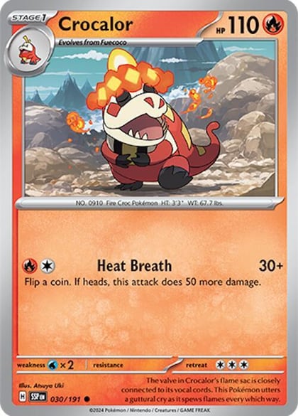 Crocalor, SV08: Surging Sparks 030/191