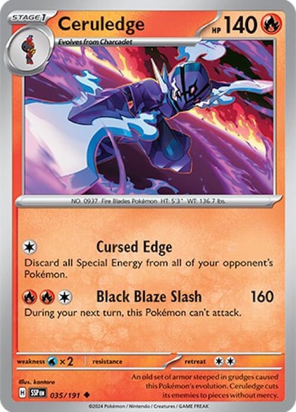 Ceruledge - 035/191, SV08: Surging Sparks 035/191