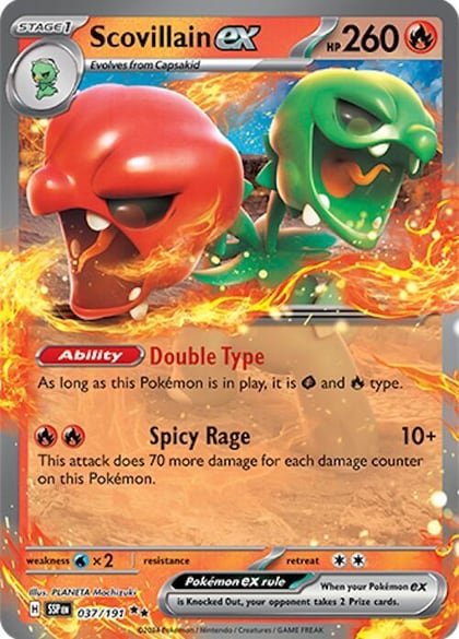 Scovillain ex - 037/191, SV08: Surging Sparks 037/191