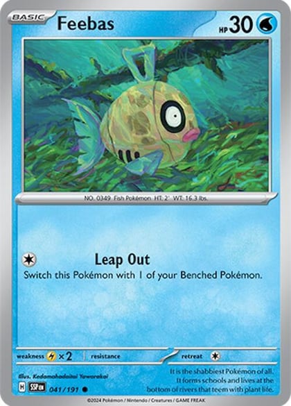 Feebas - 041/191, SV08: Surging Sparks 041/191