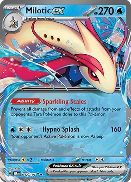 Milotic ex - 042/191, SV08: Surging Sparks 042/191