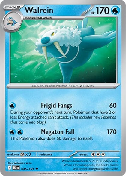 Walrein, SV08: Surging Sparks 045/191