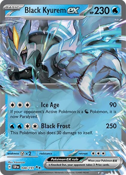 Black Kyurem ex - 048/191, SV08: Surging Sparks 048/191