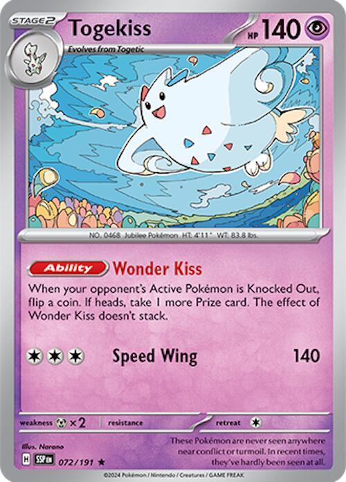 Togekiss, SV08: Surging Sparks 072/191