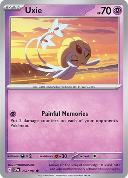 Uxie, SV08: Surging Sparks 078/191