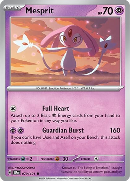 Mesprit - 079/191, SV08: Surging Sparks 079/191