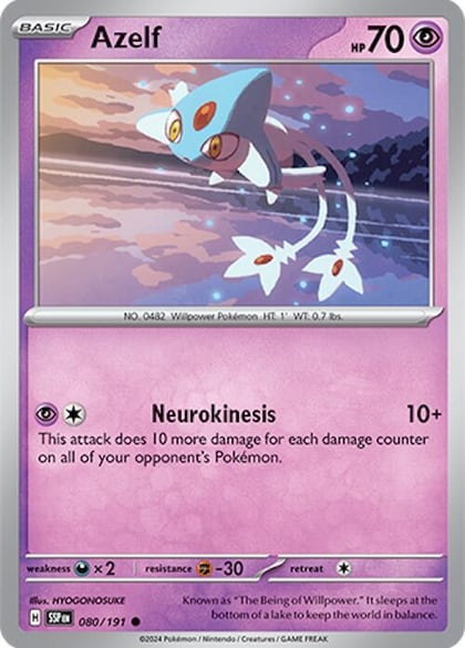 Azelf, SV08: Surging Sparks 080/191