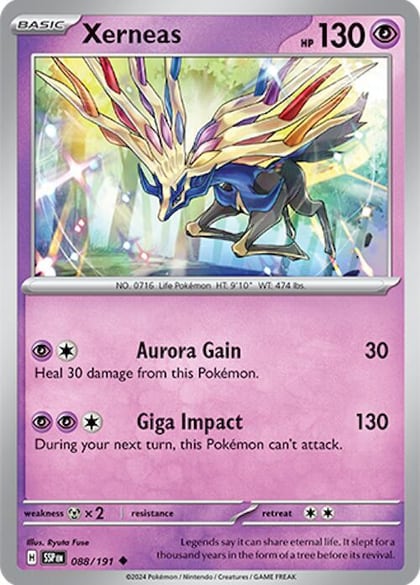Xerneas, SV08: Surging Sparks 088/191