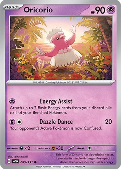 Oricorio - 089/191, SV08: Surging Sparks 089/191