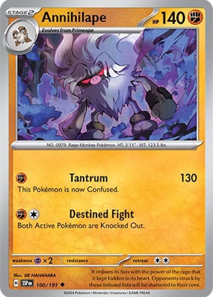 Annihilape, SV08: Surging Sparks 100/191