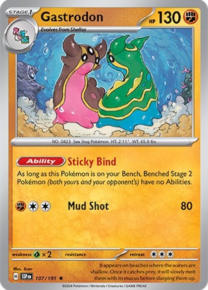 Gastrodon, SV08: Surging Sparks 107/191