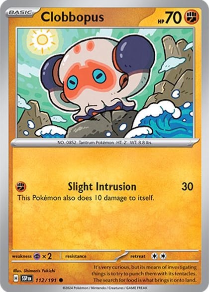 Clobbopus - 112/191, SV08: Surging Sparks 112/191