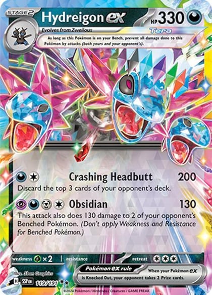 Hydreigon ex - 119/191, SV08: Surging Sparks 119/191