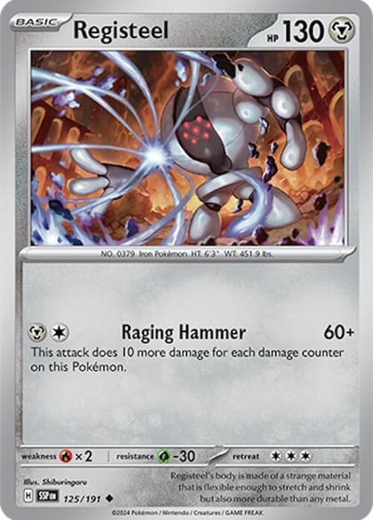Registeel, SV08: Surging Sparks 125/191