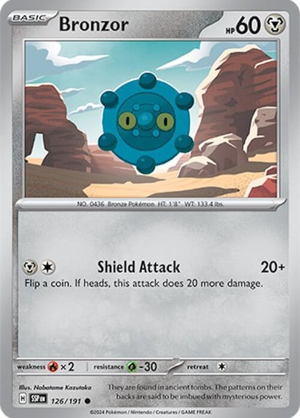 Bronzor, SV08: Surging Sparks 126/191