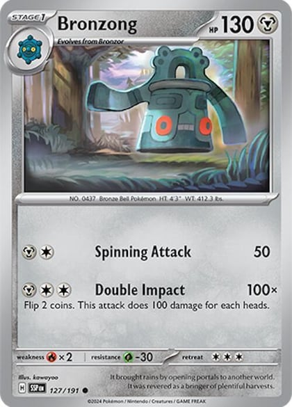 Bronzong, SV08: Surging Sparks 127/191