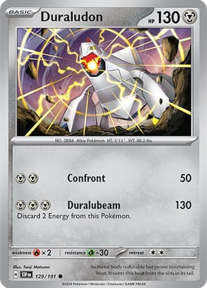Duraludon, SV08: Surging Sparks 129/191