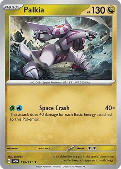 Palkia, SV08: Surging Sparks 136/191
