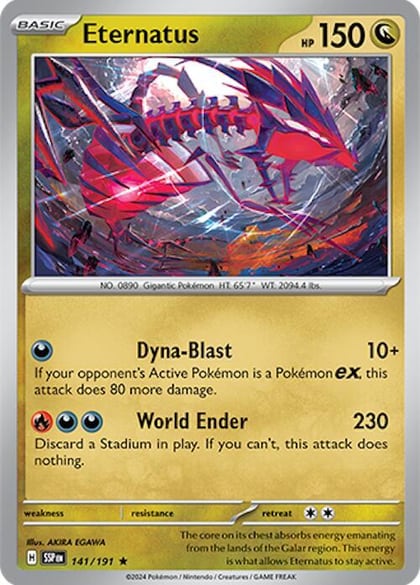 Eternatus, SV08: Surging Sparks 141/191