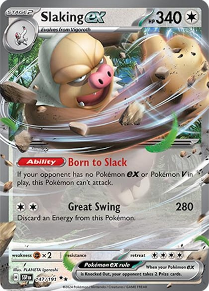 Slaking ex - 147/191, SV08: Surging Sparks 147/191